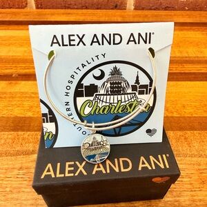 Alex and Ani Exclusive Charleston Silver Bracelet